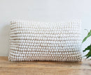 Maison Boho Pillow – Cream, 12x20