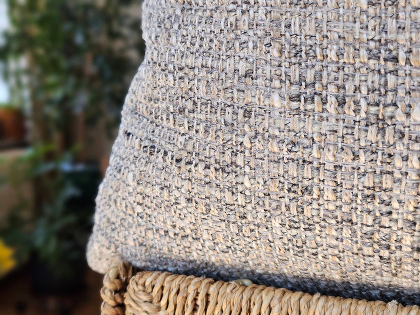 Maison Tweed Texture Pillow - Greystone