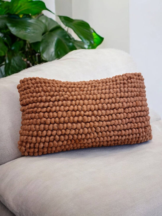 Maison Boho Pillow - Rust, 12x20