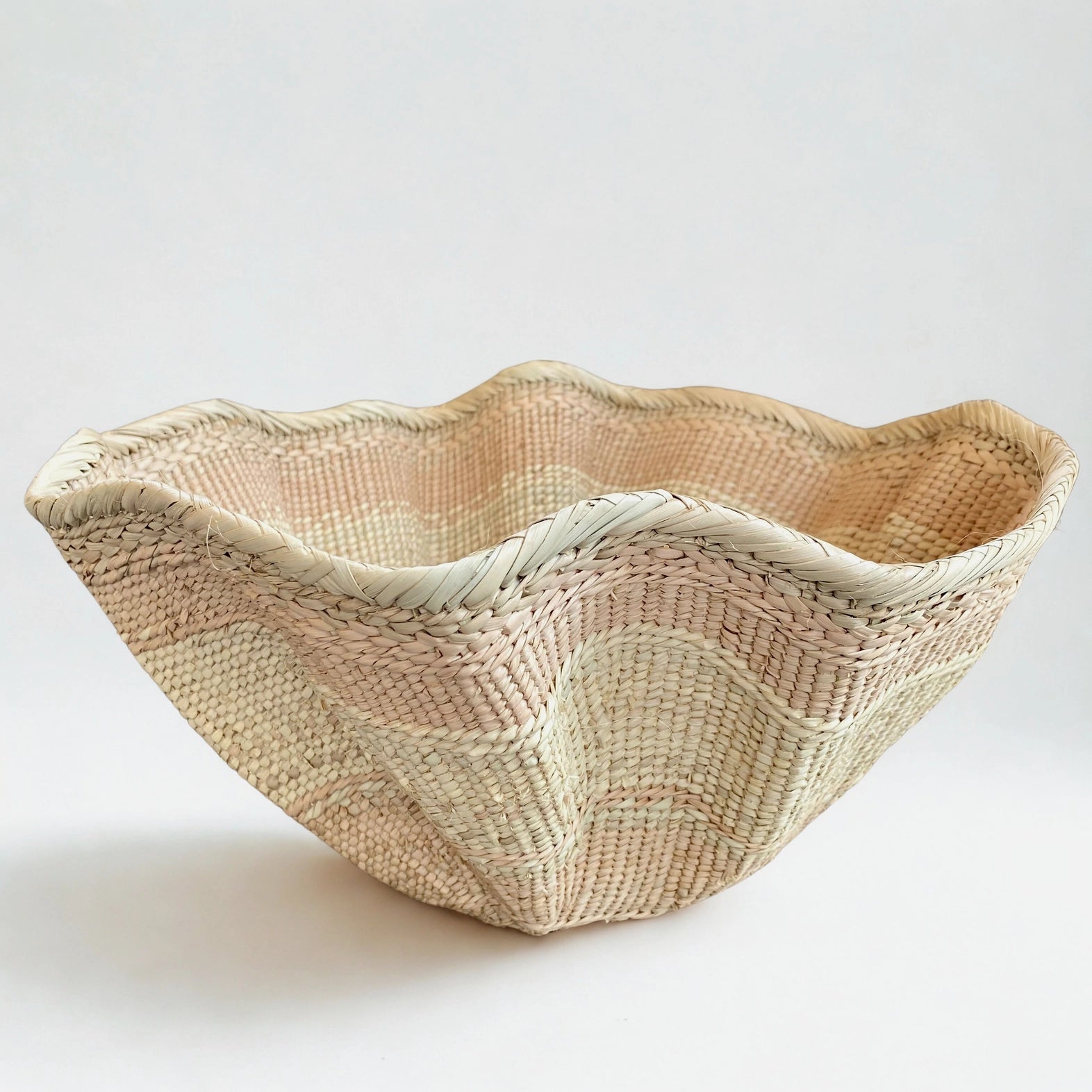 The Tonga Basket - Handwoven Palm Leaf
