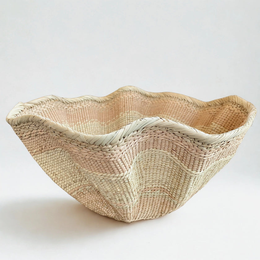 The Tonga Basket - Handwoven Palm Leaf