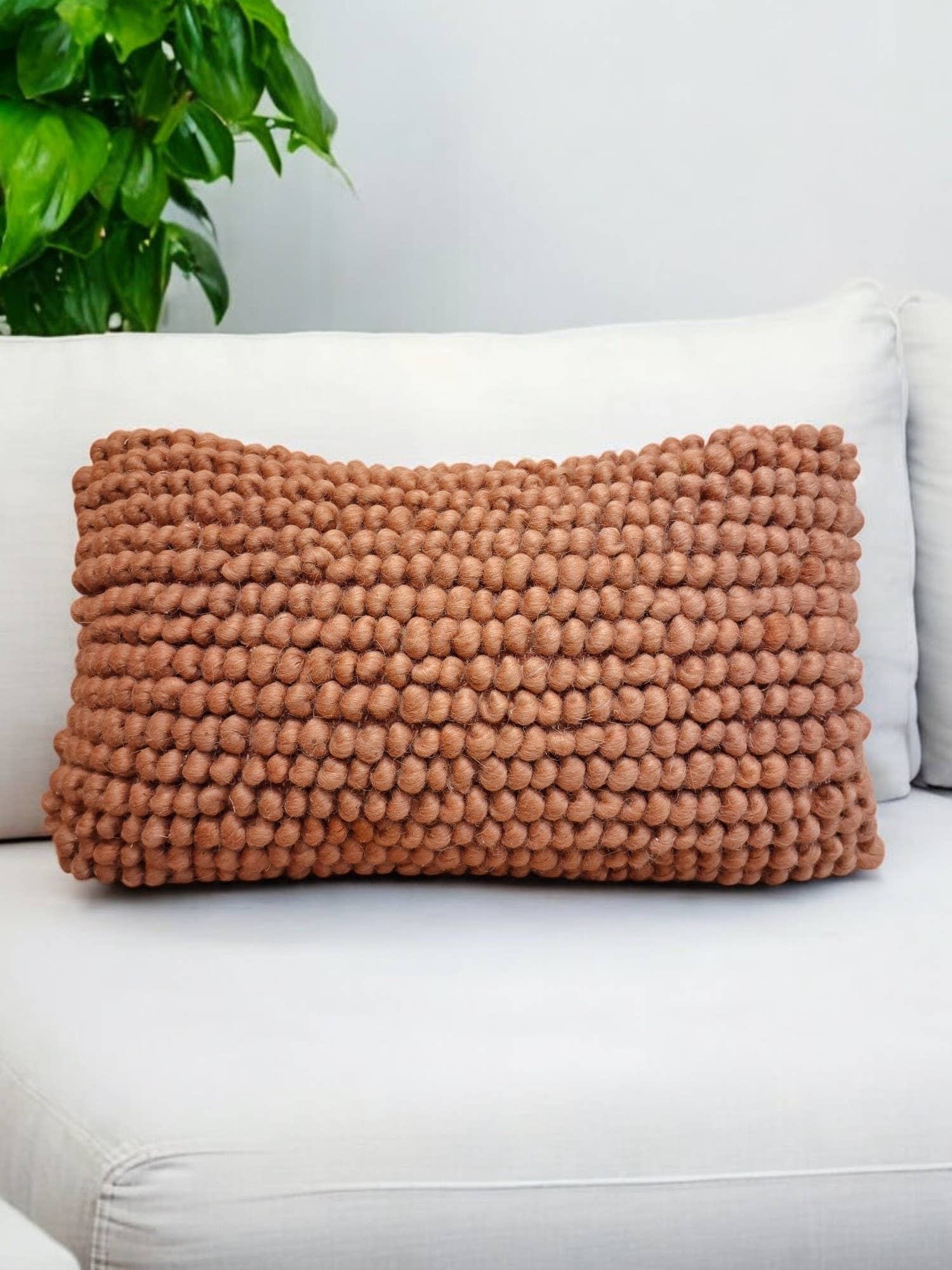 Maison Boho Pillow - Rust, 12x20