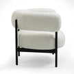 Maison Ayla Boucle Accent Chair - White