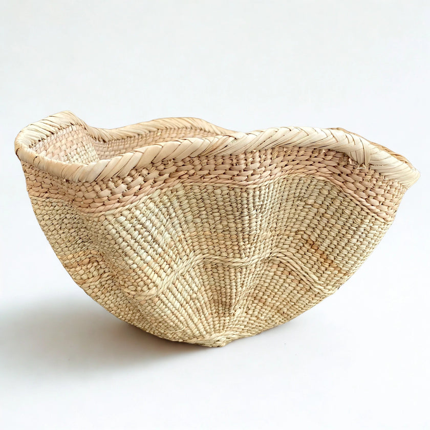 The Tonga Basket - Handwoven Palm Leaf